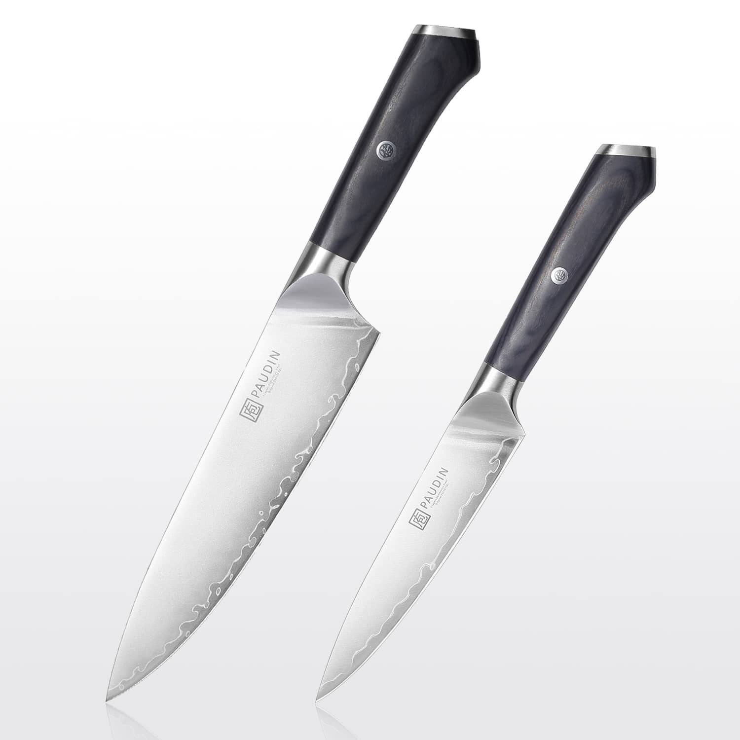 PAUDIN Artemis 2-PC Damascus Knife Set