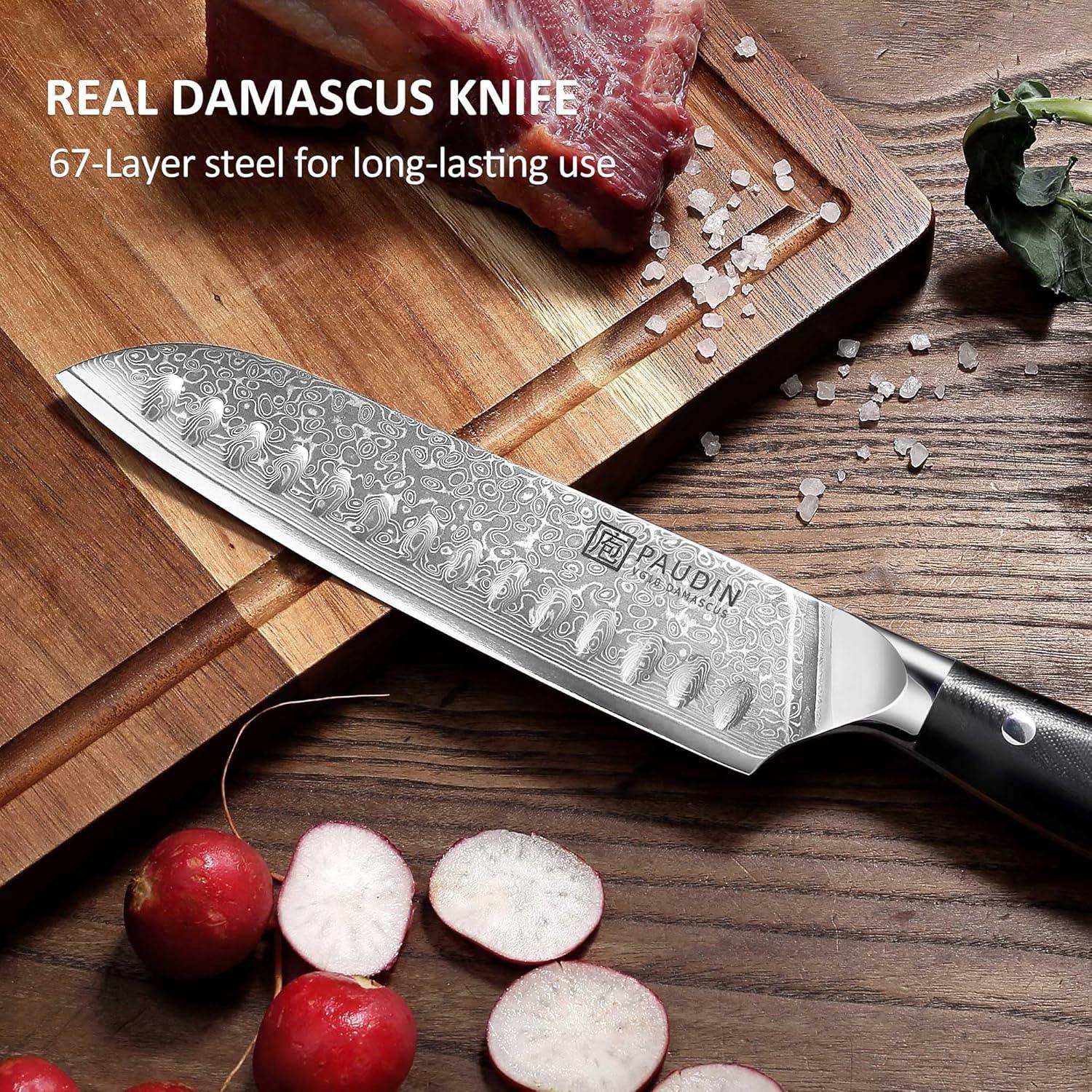 Cloud Premium Damascus Knife Set 3PC - Urbanedges