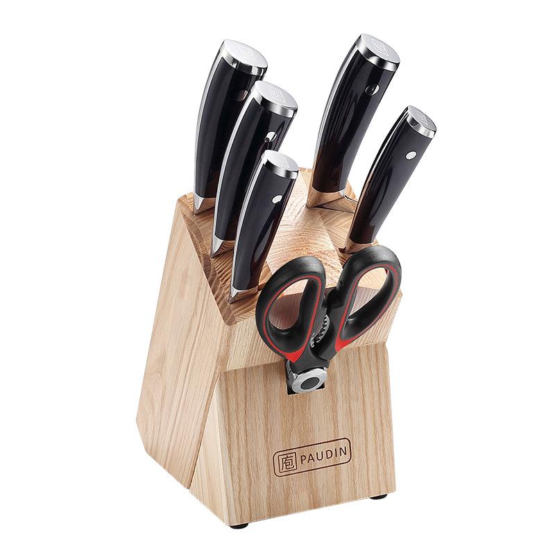 Hammered Premium 7 - PC Knife Block Set - Urbanedges