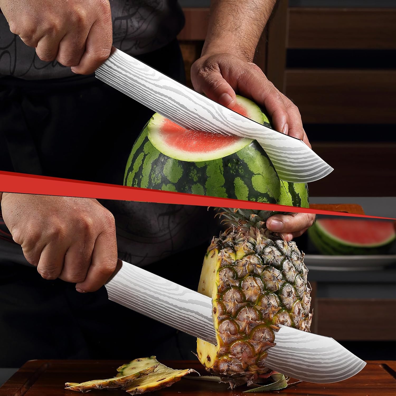 PAUDIN 10″ Bullnose Brisket Knife – Forged German Steel, Ultra Sharp Butcher Knife for BBQ & Meat Slicing - Urbanedges