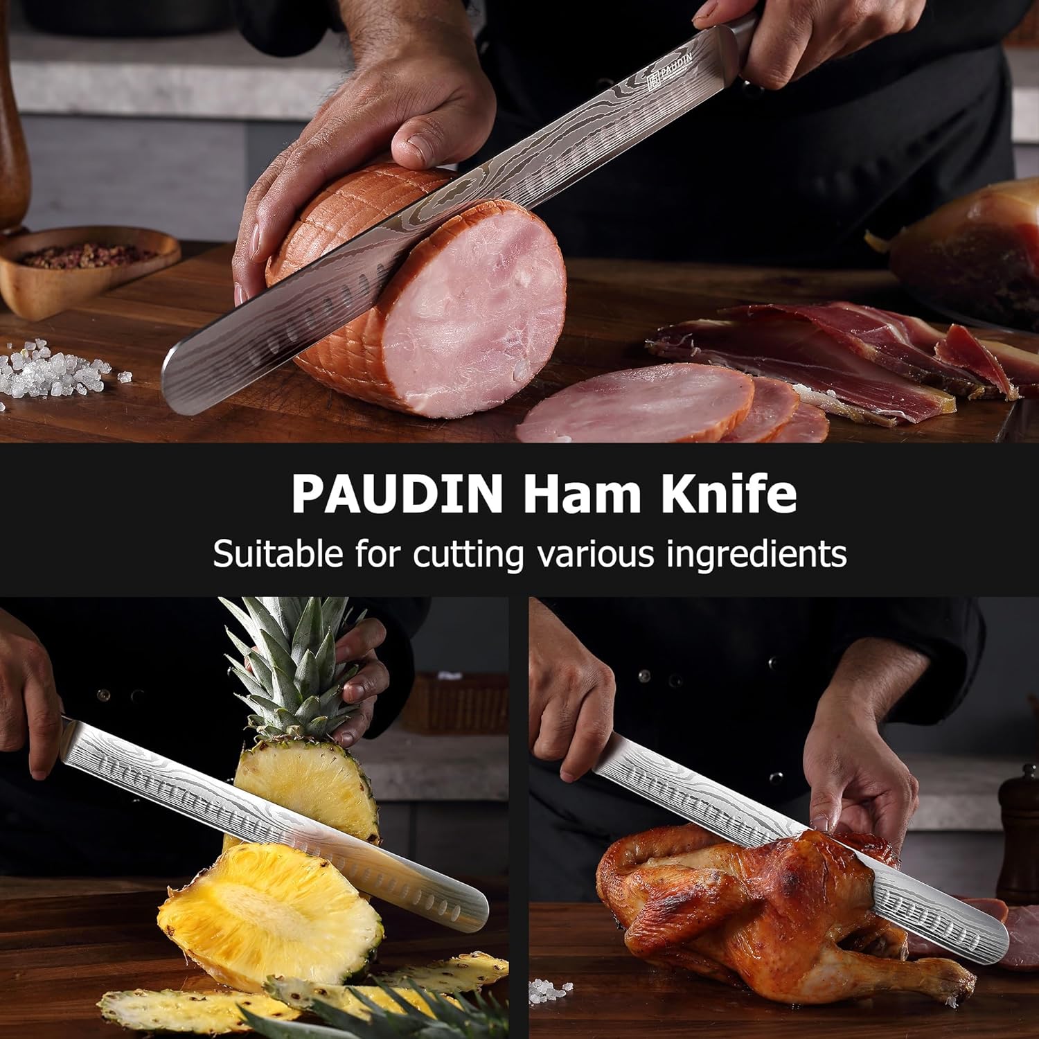 PAUDIN 12 Inch Ham knife Brisket Knife - Urbanedges