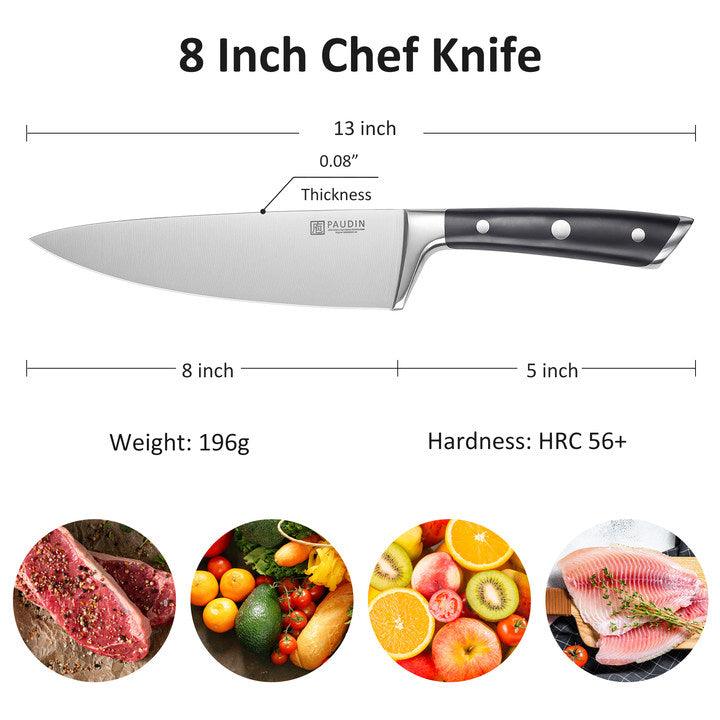 PAUDIN Swiss 8" Chef's Knife - Urbanedges