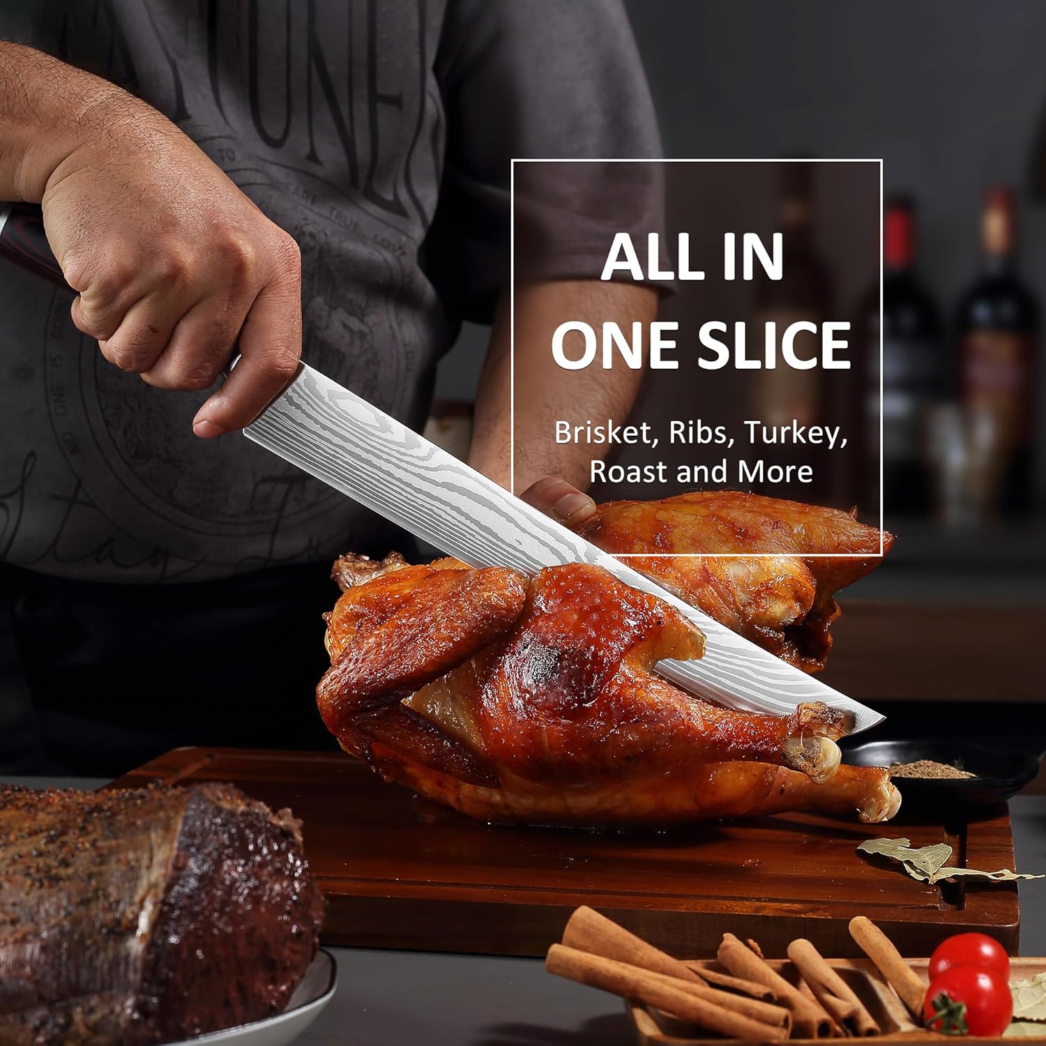 PAUDIN UNIVERSAL CLASSIC 12 Inch Carving Knife - Urbanedges