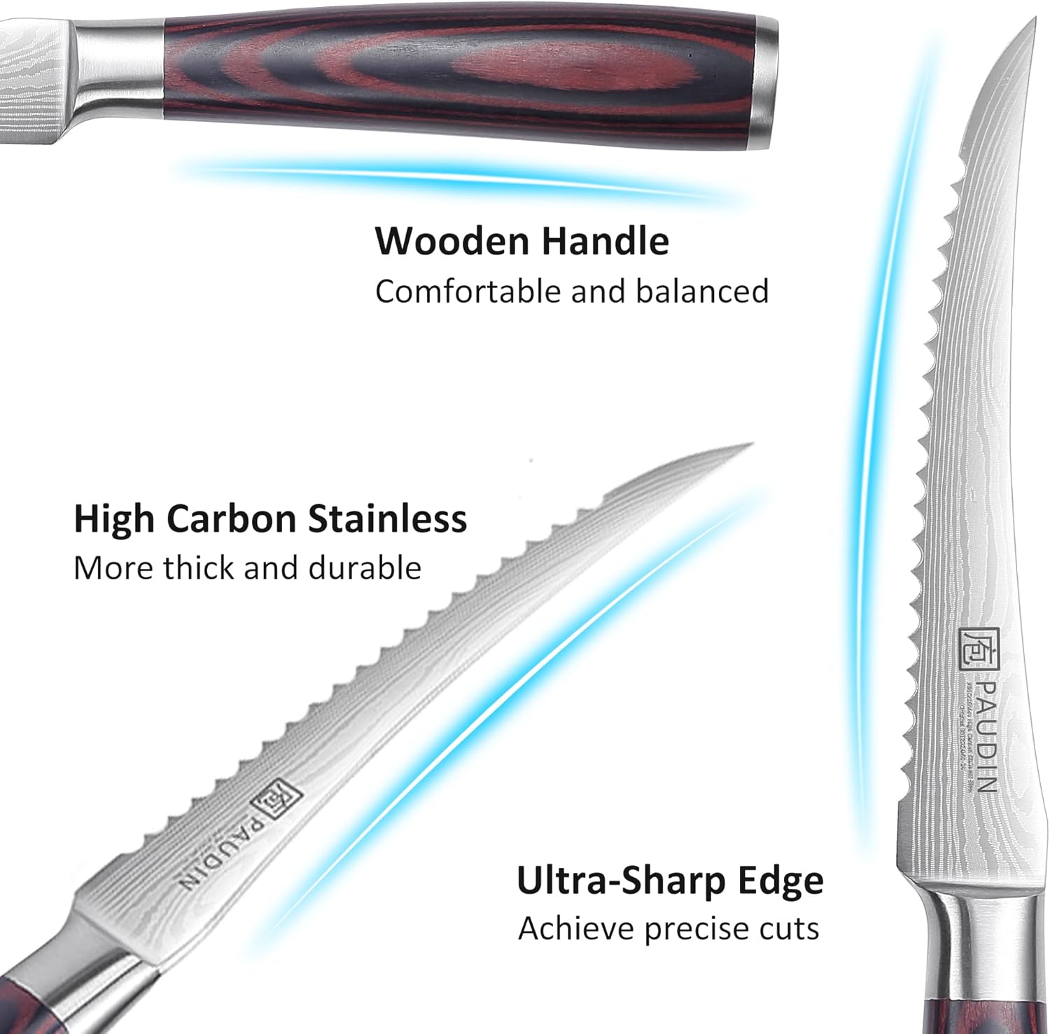 PAUDIN UNIVERSAL CLASSIC 5 inch Tomato Knife - Urbanedges