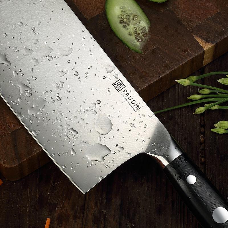 Ultra - Dark 7 Inch Cleaver Knife - Urbanedges