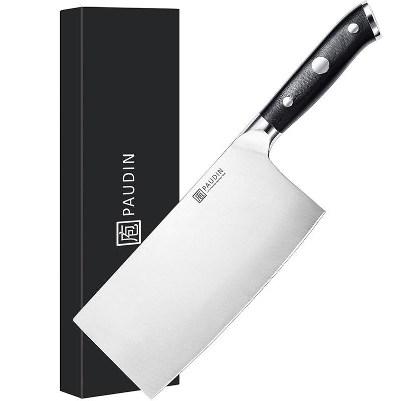 Ultra - Dark 7 Inch Cleaver Knife - Urbanedges