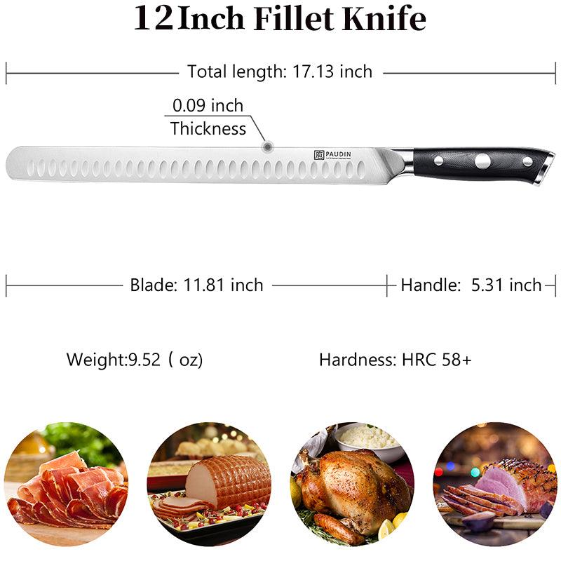 Ultra Dark Premium 12" Fillet Knife - Urbanedges