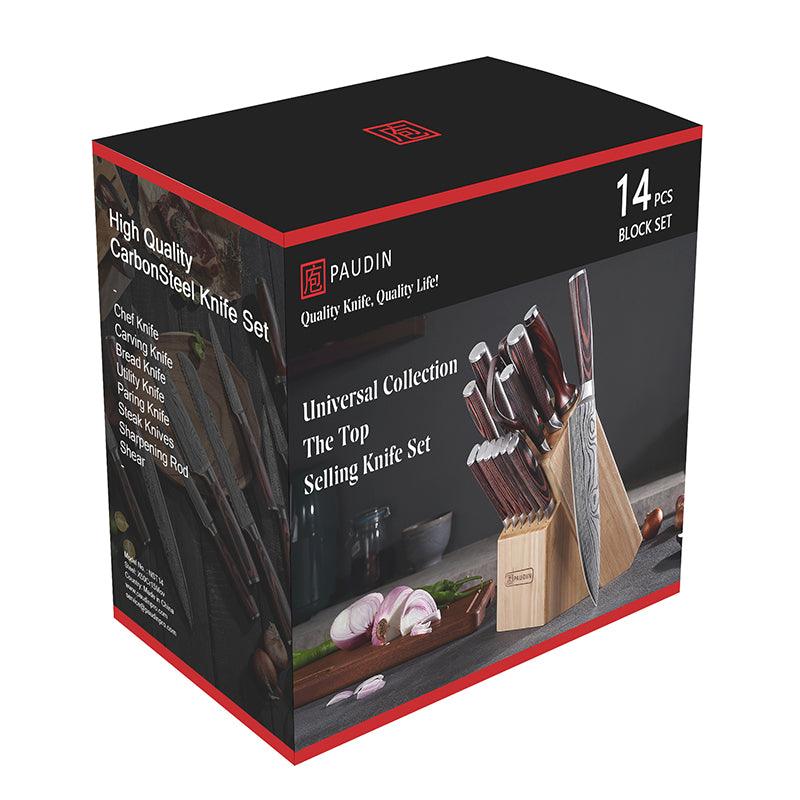 Universal Collection 14 - PC Knife Block Set - Urbanedges
