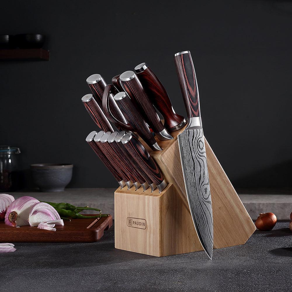 Universal Collection 14 - PC Knife Block Set - Urbanedges